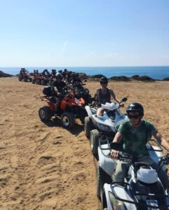 Come join us on the adrenaline filled quad bike safari!