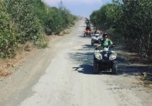 Come join us on the adrenaline filled quad bike safari!