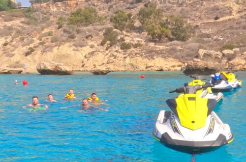 Swim Stop at Konnos Bay